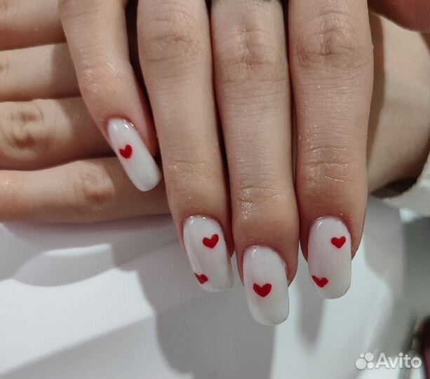 Наращивание ногтей, маникюр, гель лак