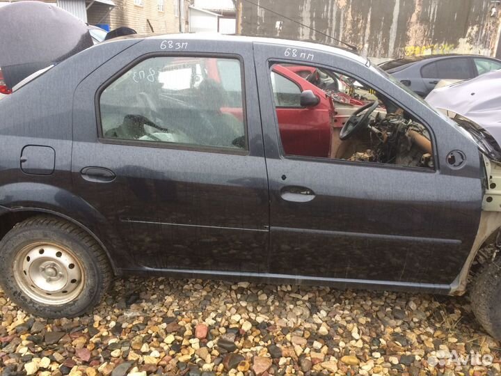 Заднее правое крыло Рено Логан 2009-2014г