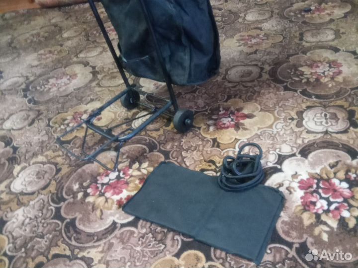 Тележка хозяйственная на колесах складна