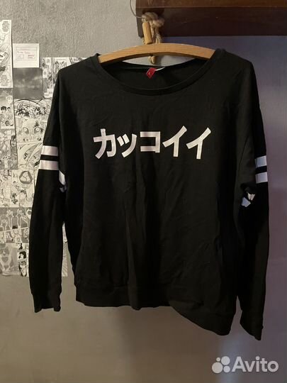 Свитшот H&M аниме