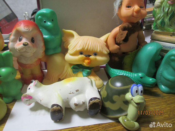Детские игрушки СССР резиновые