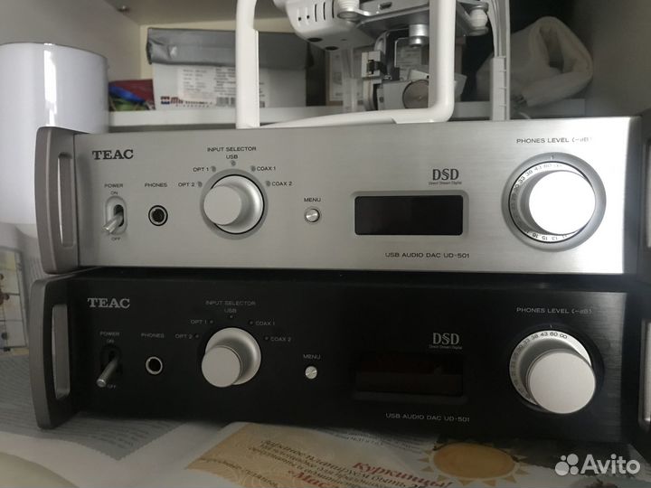Teac ud-501 серебристый, ud-503 черный