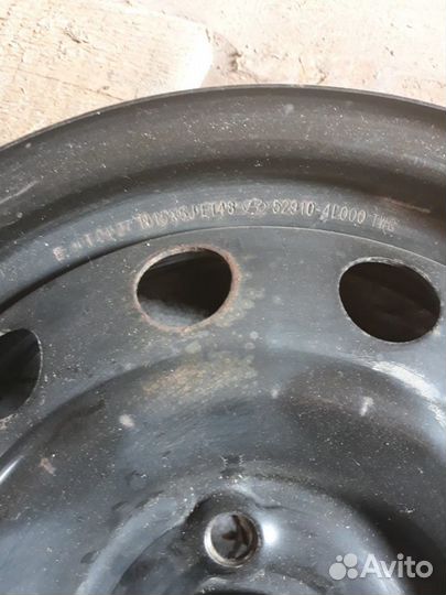 Диски штампованные 529104l000