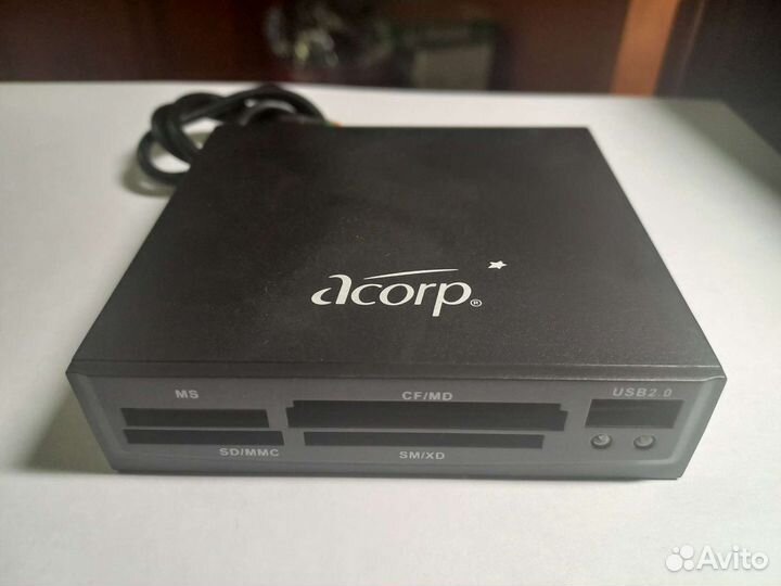 Картридер внутренний Acorp Crip200-B (ver.5)