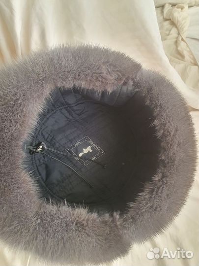 Норковая шапка мужская новая