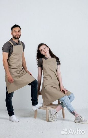 Китель поварской мужской черный оптом