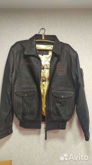 Куртка из натуральной кожи буйвола