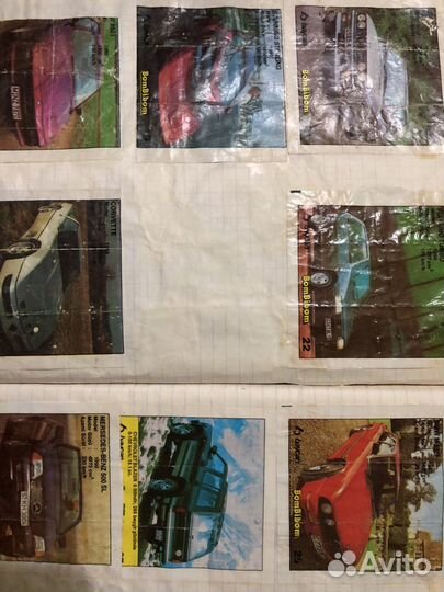 Вкладыши редкие