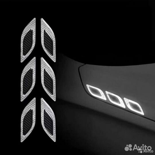 Светоотражающие наклейки на колеса и раму