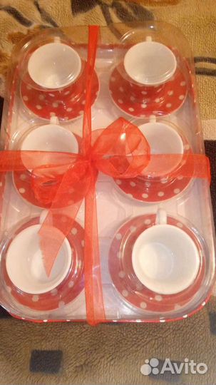 Кофейный сервиз новый