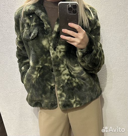 Эко шуба guess