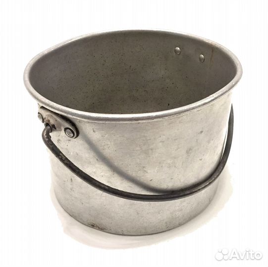 Котел круглый ркка, алюминиевый, 1920-30-е гг, кв