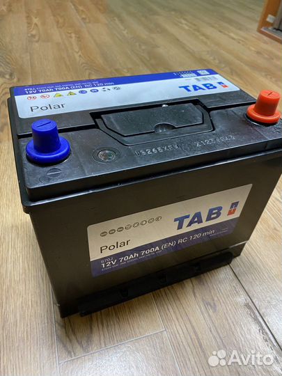 Аккумулятор TAB Polar 70 Ah 700A