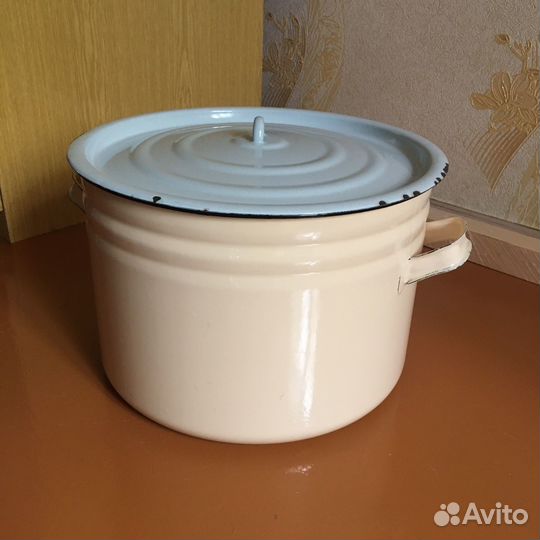 Бак эмалированный кастрюля 25л