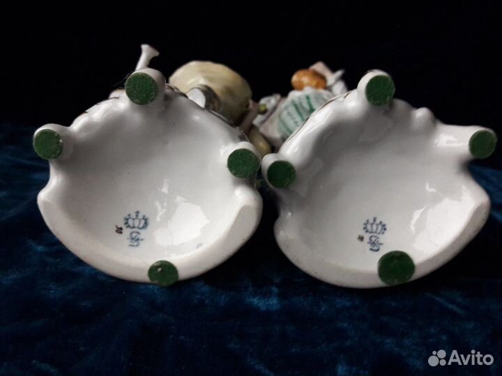 Фарфор Германии статуэтка парные