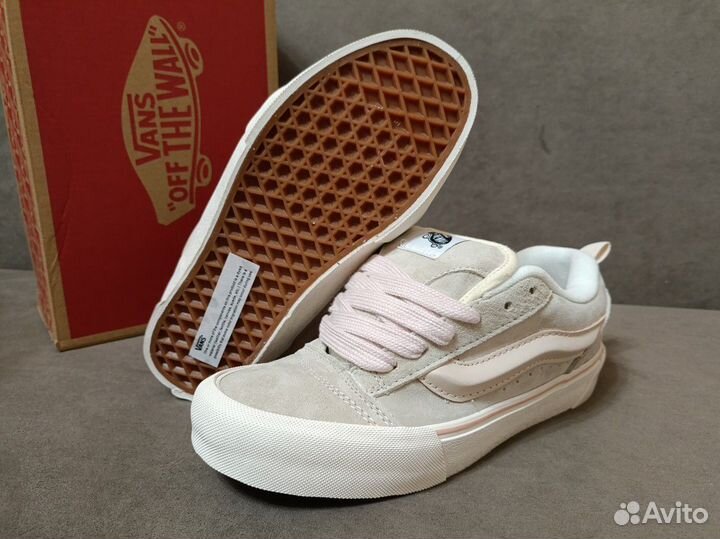 Vans knu skool 'sorbet pastel pink'