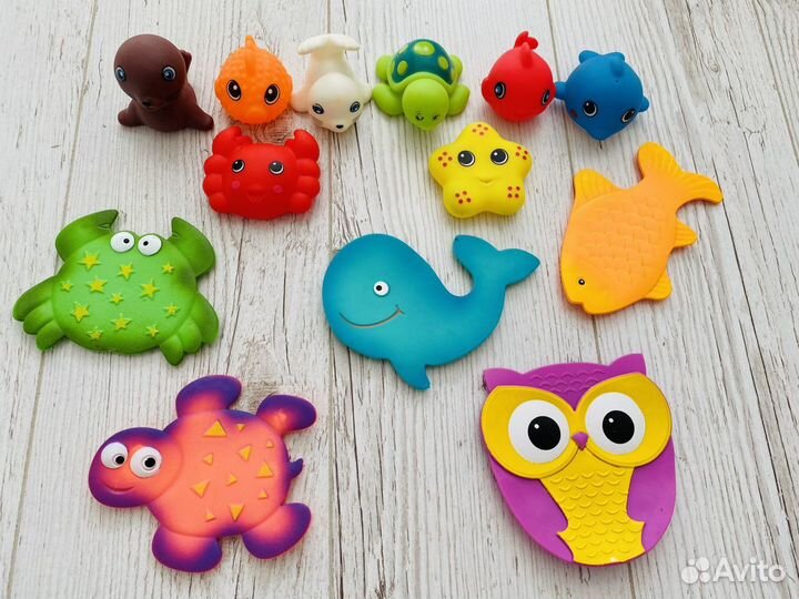 Игрушки для ванной