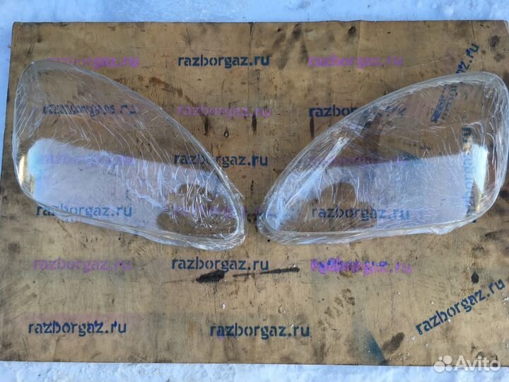 Стекло фары Газель Освар Пластик