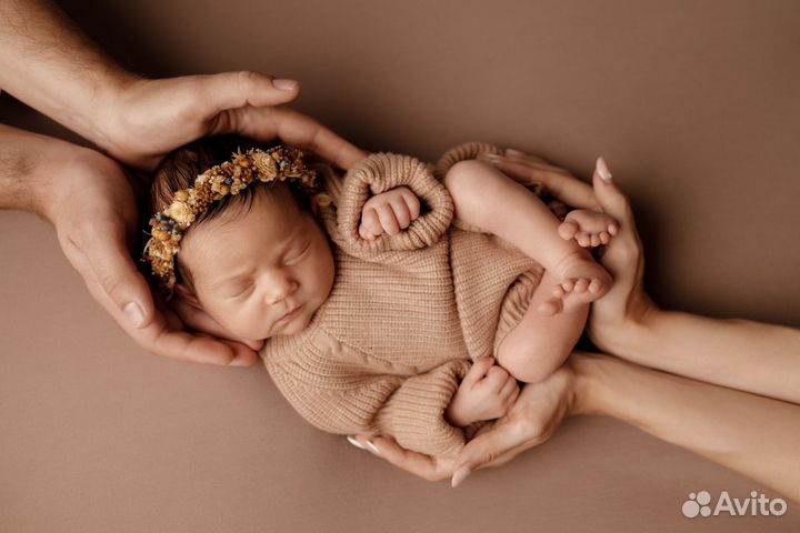 Модель ньюборн фотограф новорожденных