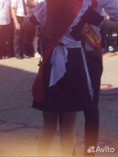 Школьный фартук и платье