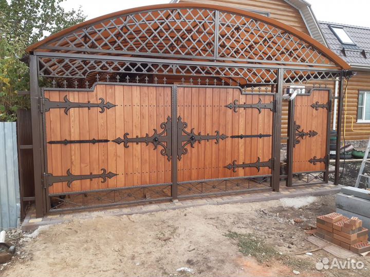 Металлические двери, решетки, ворота, тамбура