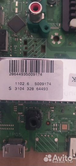 Плата main Philips 32PFL6605/60