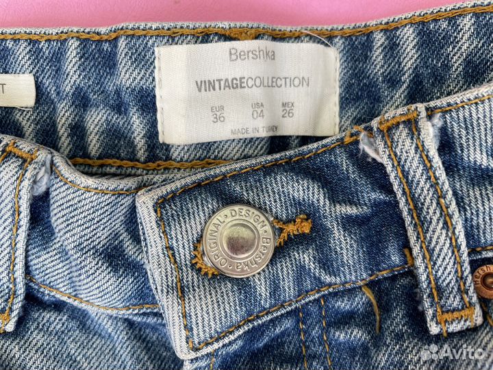 Джинсовые шорты Bershka S 42 женские