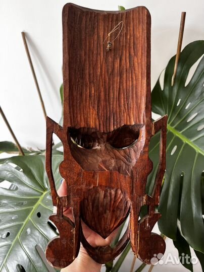 Маска деревянная