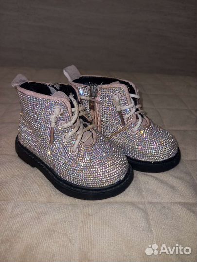 Ботинки демисезонные для девочки 21 размер