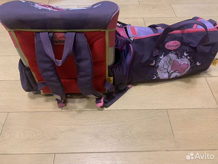 Школьный ортопедический рюкзак der die das