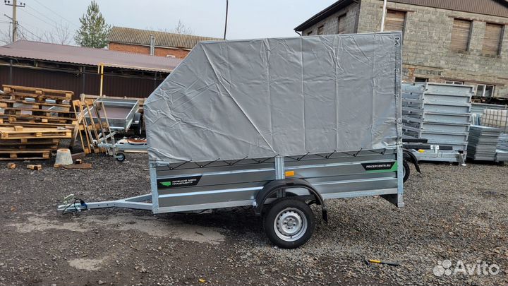 Легковой прицеп Атлант 2.7/1.4 тент 170см от пола