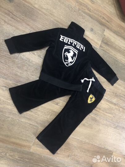 Спортивный костюм ferrari р. 100