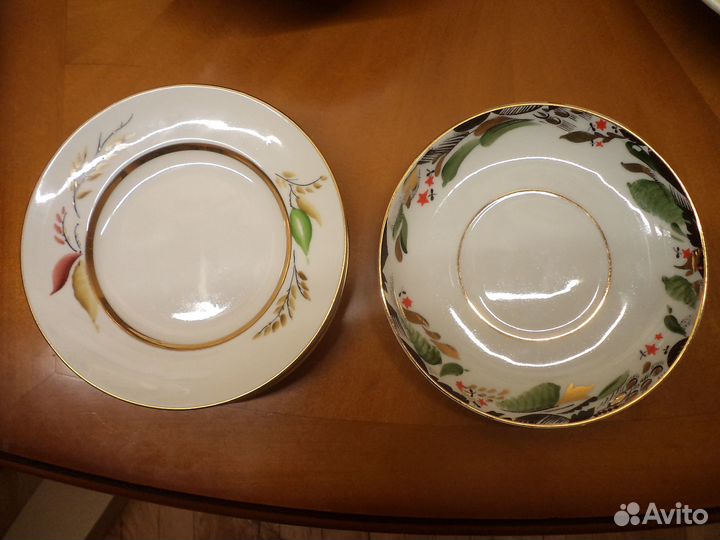 Чайник большой Кисловодск блюдца лфз СССР