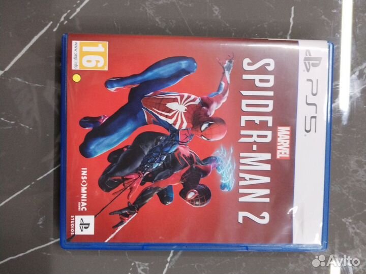 Marvel spider man 2 ps5 диск