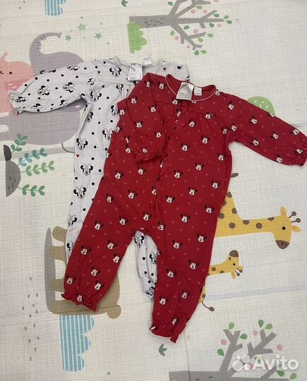 Детские вещи пакетом 74 80 86