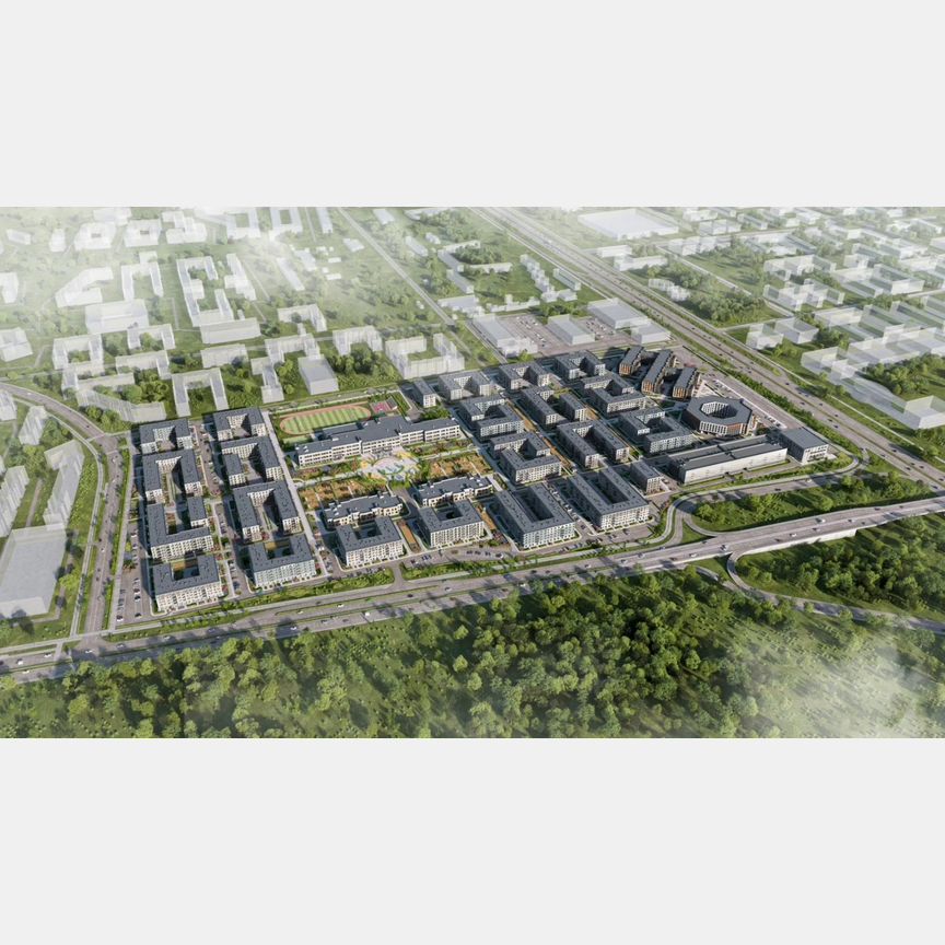 2-к. квартира, 53,3 м², 5/5 эт.