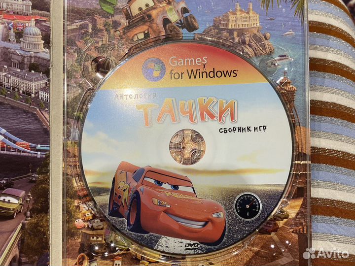PC DVD Disney Pixar Тачки