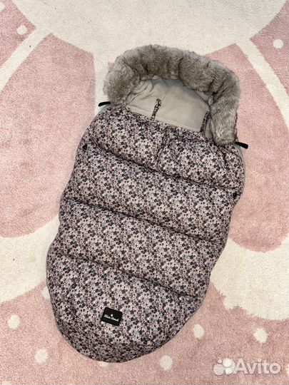 Конверт-кокон зимний в коляску