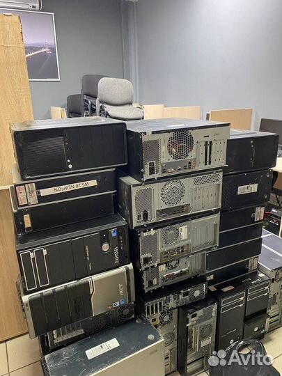 Пк и мониторы в сборе