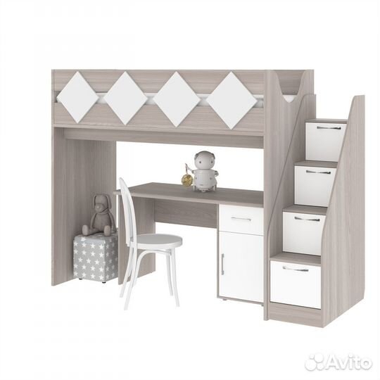 Детская кровать чердак