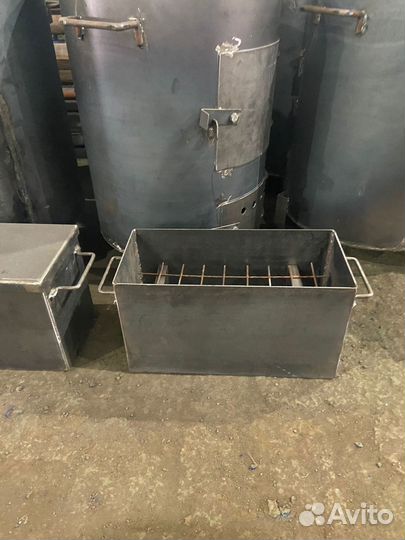 Коптилка горячего копчения