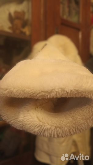 Дублёнка из экомеха. 44 размер