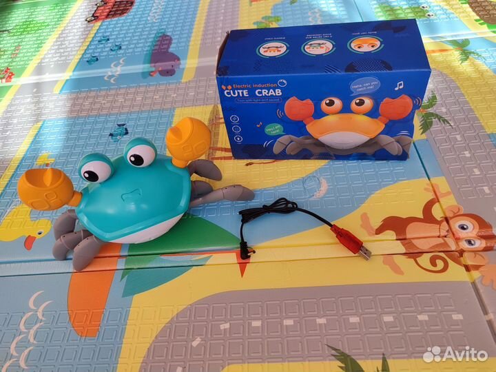 Игрушка бегающий краб