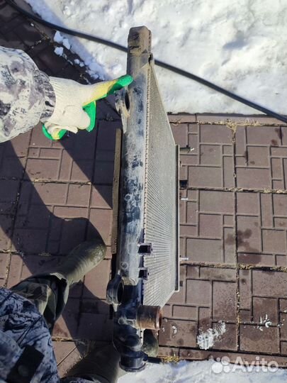 Радиатор охлаждения toyota land cruiser prado 150