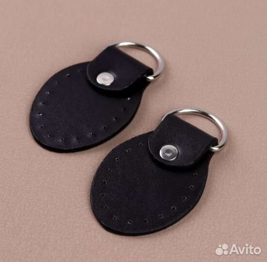 Петля пришивная для сумки, с полукольцом