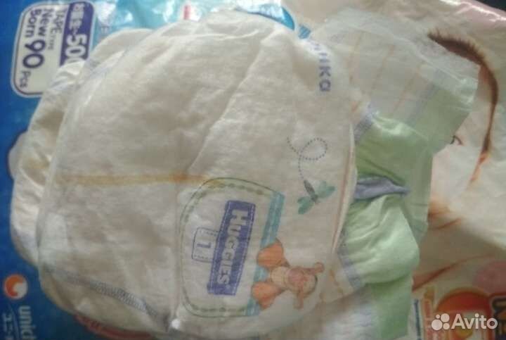 Подгузники Хаггис элит софт 1 и 0