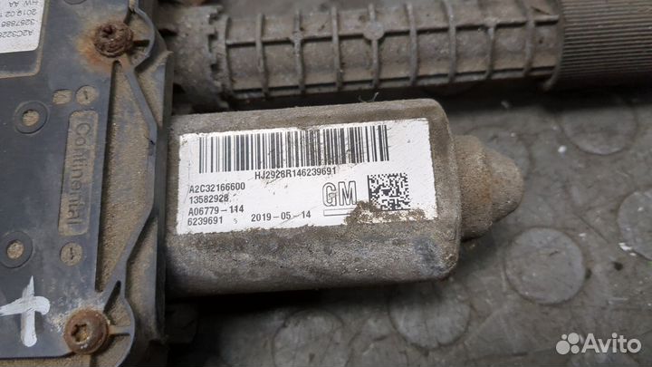 Электропривод ручного тормоза Opel Astra J, 2011