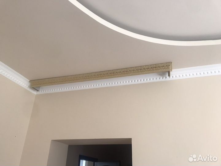 Карнизы для штор багетные