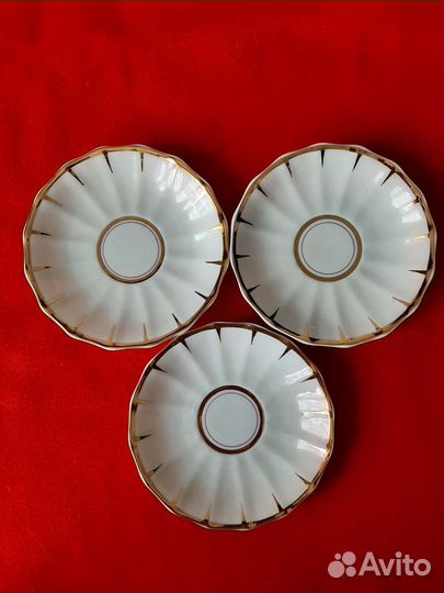 Тарелки,блюдца, розетки Вербилки ссср,стопки новые