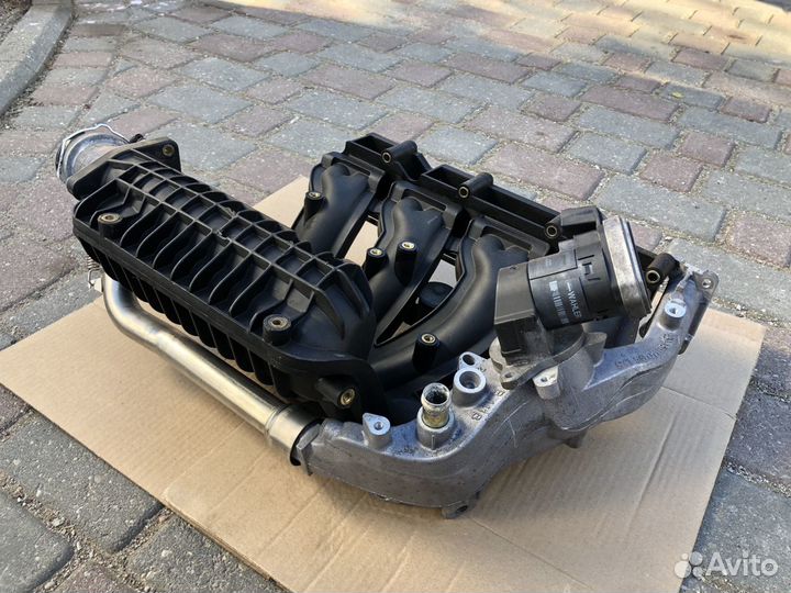 Впускной коллектор на Mercedes W211 2.2 CDI